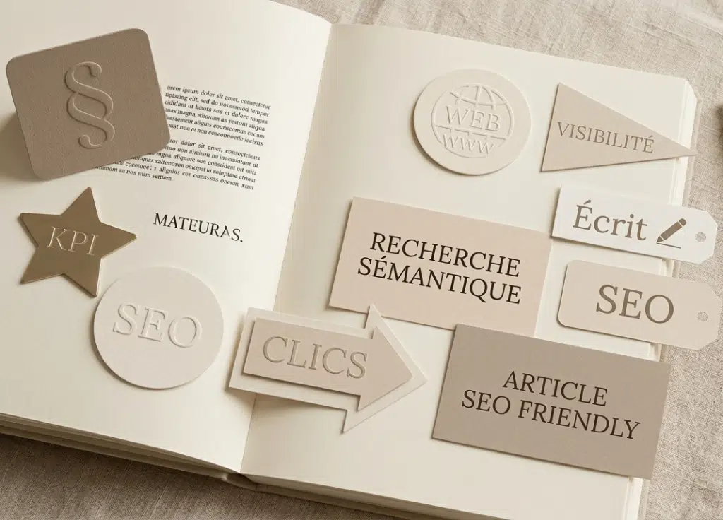 Prestations de rédaction web SEO et stratégie de visibilité sur Google pour optimiser les clics et le trafic des sites web par CJ Assistante Virtu'elle.
